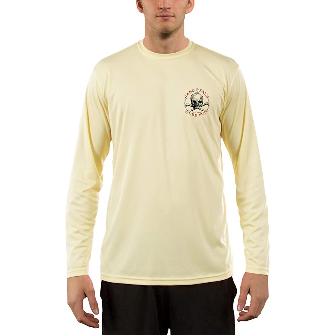 SAND.SALT.SURF.SUN. Pirate Life Men's UPF 50+ UV Sun Protection Perfor