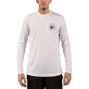 SAND.SALT.SURF.SUN. Crab Men's UPF 50+ UV Sun Protection Performance Long Sleeve T-Shirt