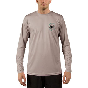 SAND.SALT.SURF.SUN. Shark Men's UPF 50+ UV Sun Protection Performance Long Sleeve T-Shirt