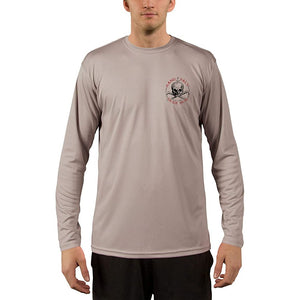 SAND.SALT.SURF.SUN. Octopus Treasure Men's UPF 50+ UV Sun Protection Performance Long Sleeve T-Shirt