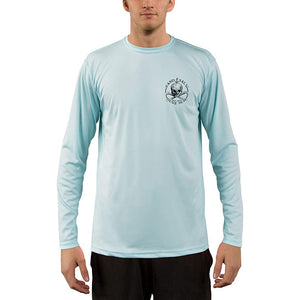 SAND.SALT.SURF.SUN. Vintage Kraken Men's UPF 50+ UV Sun Protection Performance Long Sleeve T-Shirt