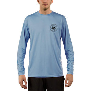 SAND.SALT.SURF.SUN. Captain Pirate Men's UPF 50+ UV Sun Protection Performance Long Sleeve T-Shirt