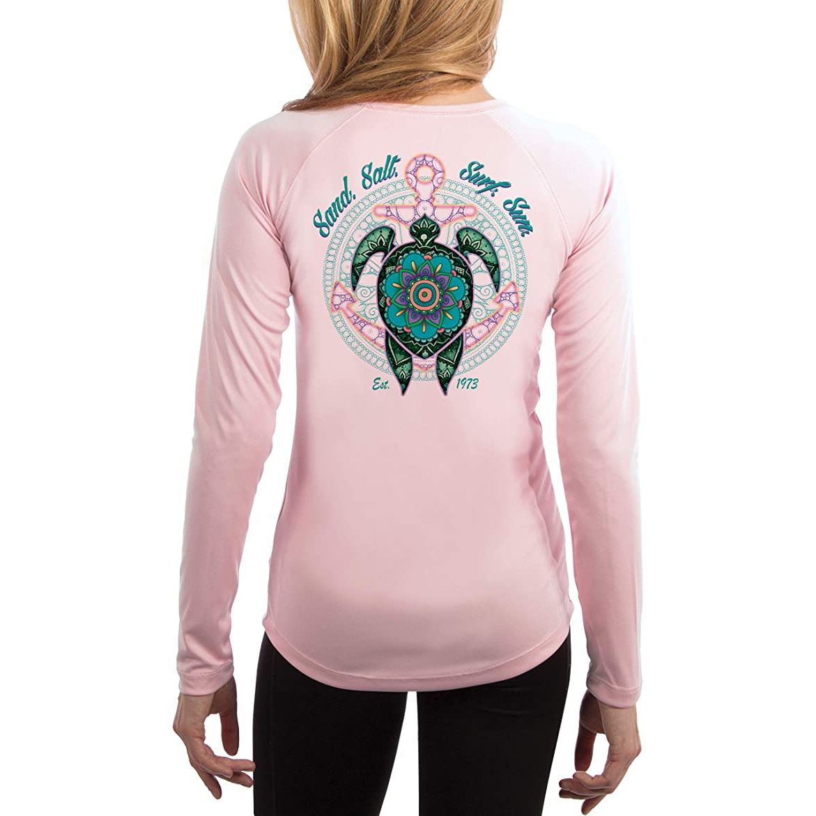 Women's UPF 50+ Microfiber Performance Fishing Shirt Long Sleeve Pink