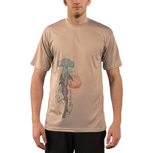 SAND.SALT.SURF.SUN. Vintage Shark Men's UPF 50+ UV Sun Protection Performance Short Sleeve T-Shirt