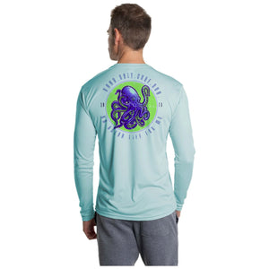 SAND.SALT.SURF.SUN. Octopus UPF 50+ UV Sun Protection Performance Long Sleeve T-Shirt