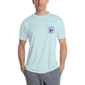 SAND.SALT.SURF.SUN. Octopus Men's UPF 50+ UV Sun Protection Performance Short Sleeve T-Shirt