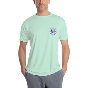 SAND.SALT.SURF.SUN. Octopus Men's UPF 50+ UV Sun Protection Performance Short Sleeve T-Shirt