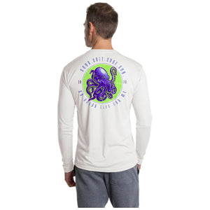 SAND.SALT.SURF.SUN. Octopus UPF 50+ UV Sun Protection Performance Long Sleeve T-Shirt