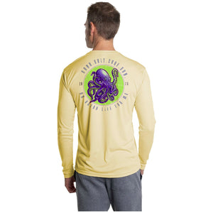 SAND.SALT.SURF.SUN. Octopus UPF 50+ UV Sun Protection Performance Long Sleeve T-Shirt