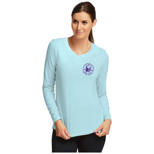 SAND.SALT.SURF.SUN. Skate Women's UPF 50+ UV Sun Protection Performance Long Sleeve T-Shirt