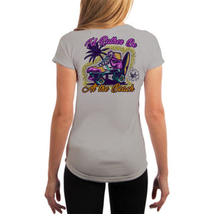 SAND.SALT.SURF.SUN. Skate Women's UPF 50+ UV Sun Protection Performance Short Sleeve T-Shirt