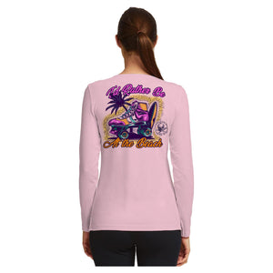 SAND.SALT.SURF.SUN. Skate Women's UPF 50+ UV Sun Protection Performance Long Sleeve T-Shirt