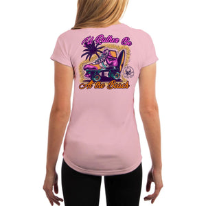 SAND.SALT.SURF.SUN. Skate Women's UPF 50+ UV Sun Protection Performance Short Sleeve T-Shirt