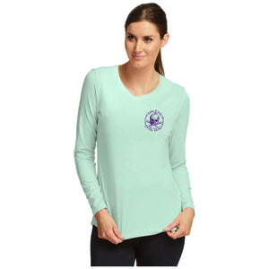 SAND.SALT.SURF.SUN. Skate Women's UPF 50+ UV Sun Protection Performance Long Sleeve T-Shirt