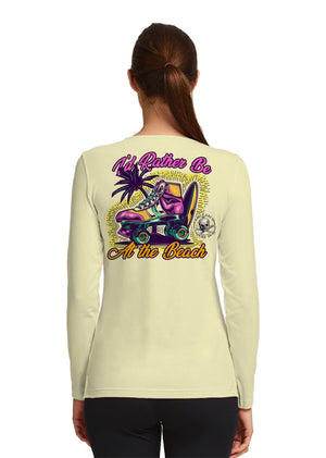 SAND.SALT.SURF.SUN. Skate Women's UPF 50+ UV Sun Protection Performance Long Sleeve T-Shirt