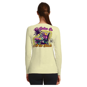 SAND.SALT.SURF.SUN. Skate Women's UPF 50+ UV Sun Protection Performance Long Sleeve T-Shirt